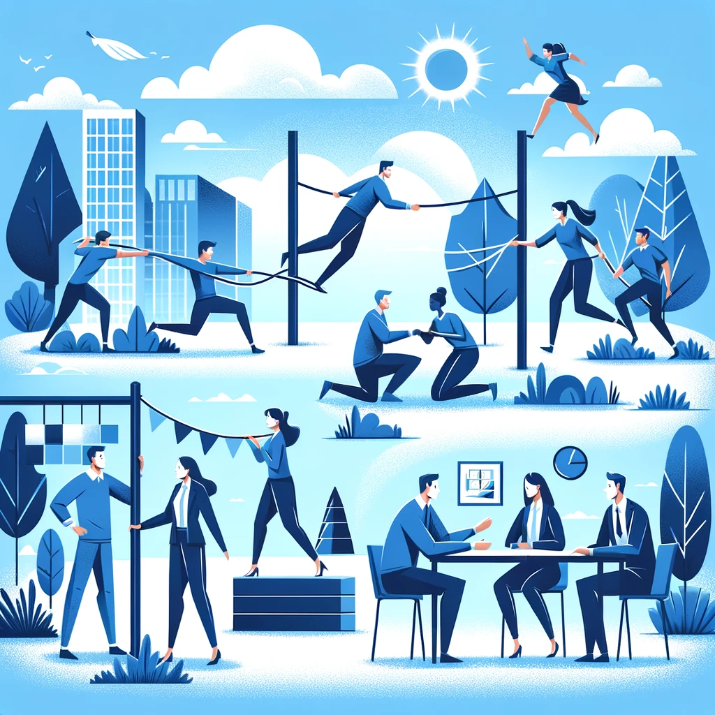 チームビルディング活動とエクササイズ研修（標準学習時間1時間）